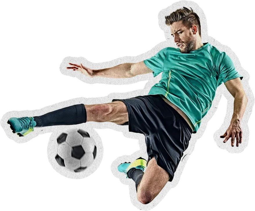 Soccer collage