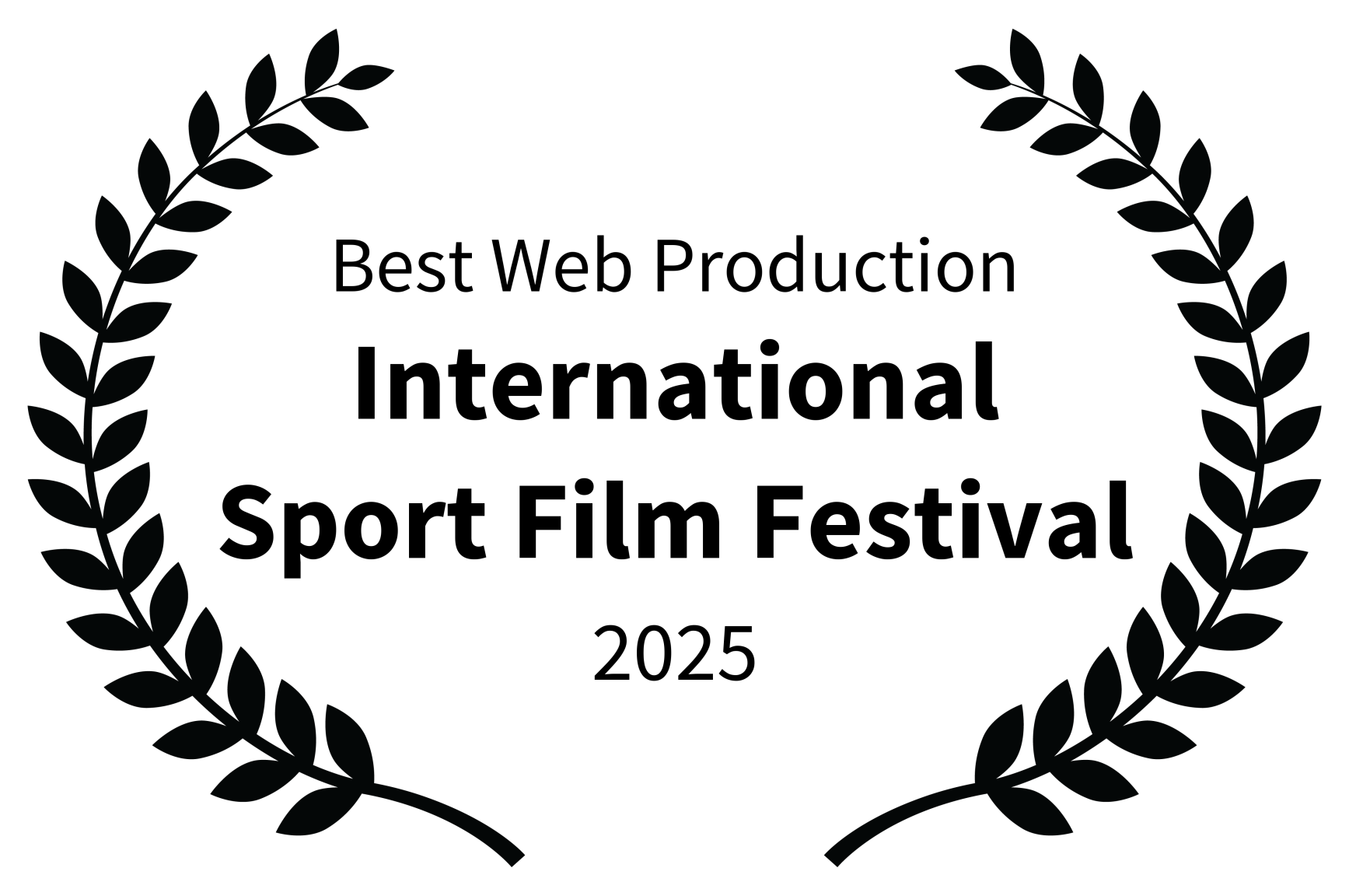 2025 International Sport Film Festival — Best Web Production