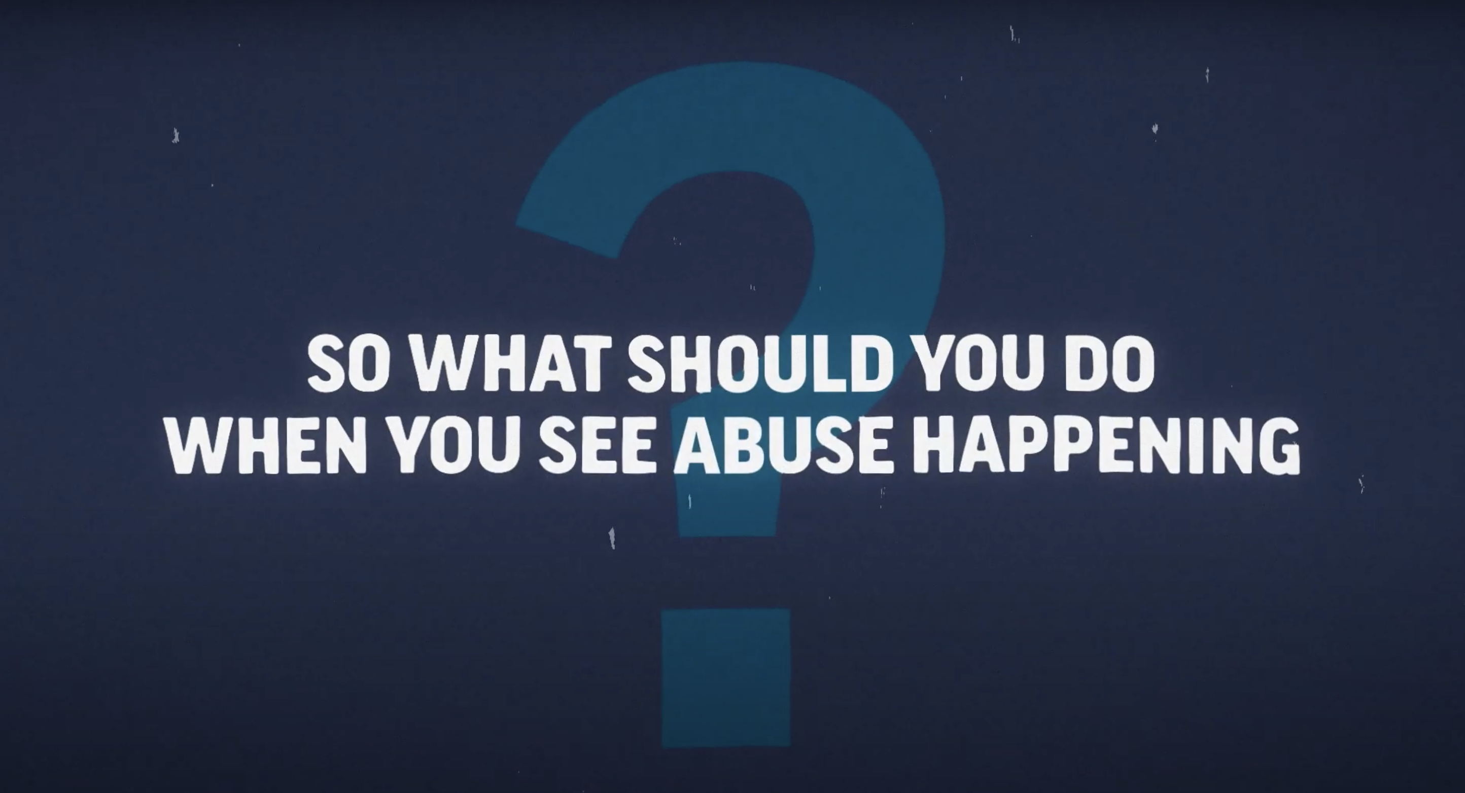 "Preventing Misconduct in Sports: Safe, Active Bystander Intervention" PSA