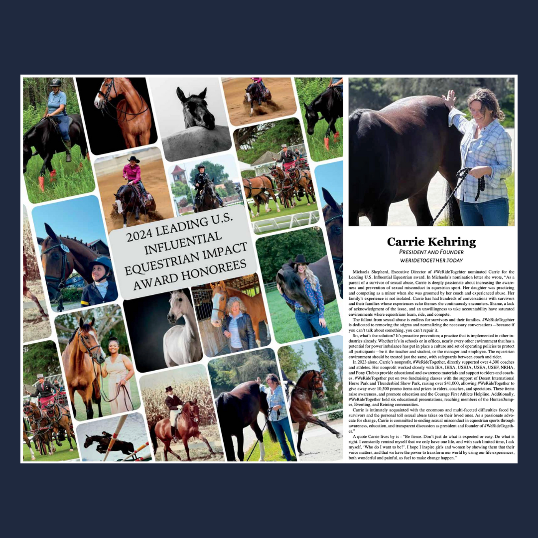 2024 Leading U.S. Influential Equestrian Impact Award