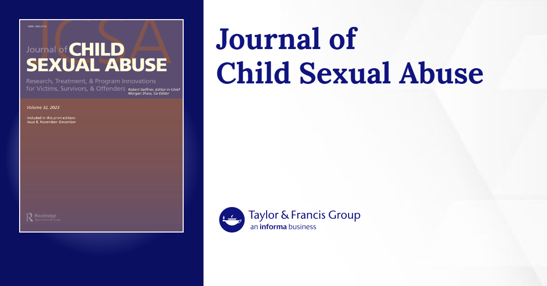 #WeRideTogether Published First Peer-Reviewed Study in the Journal of Child Sexual Abuse