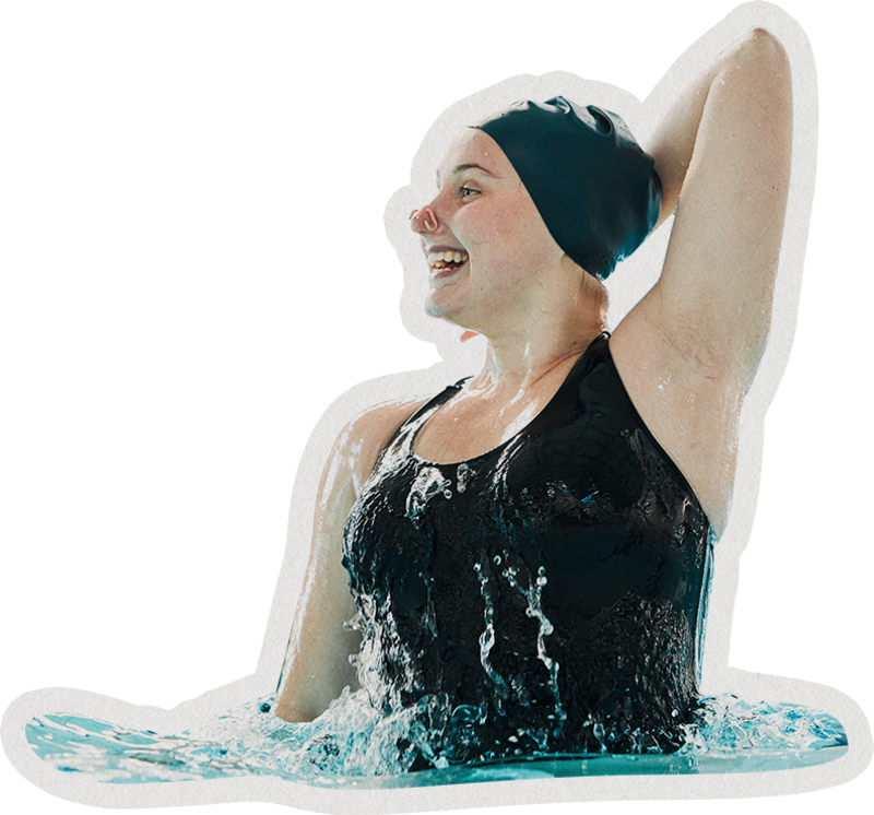 Artistic Swimming collage