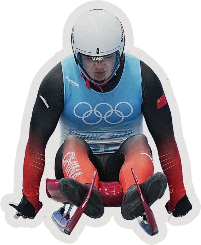 Luge collage