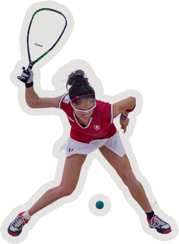 Racquetball collage