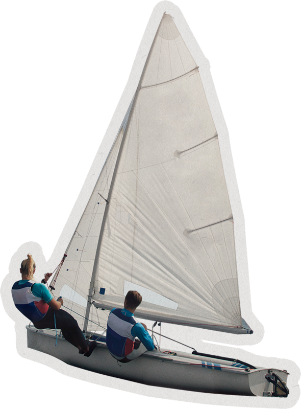 Sailing collage