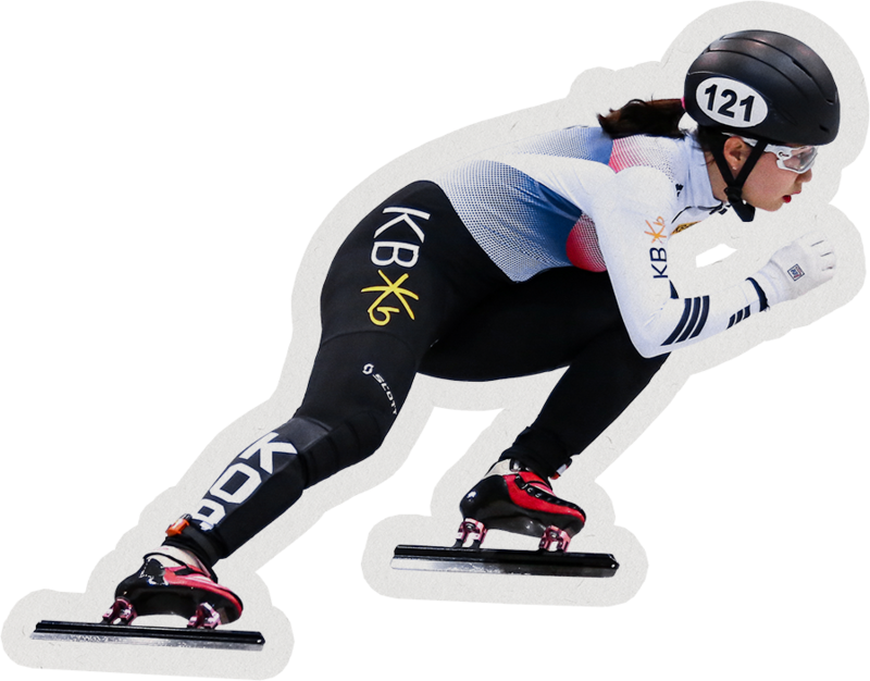 Speed Skating collage